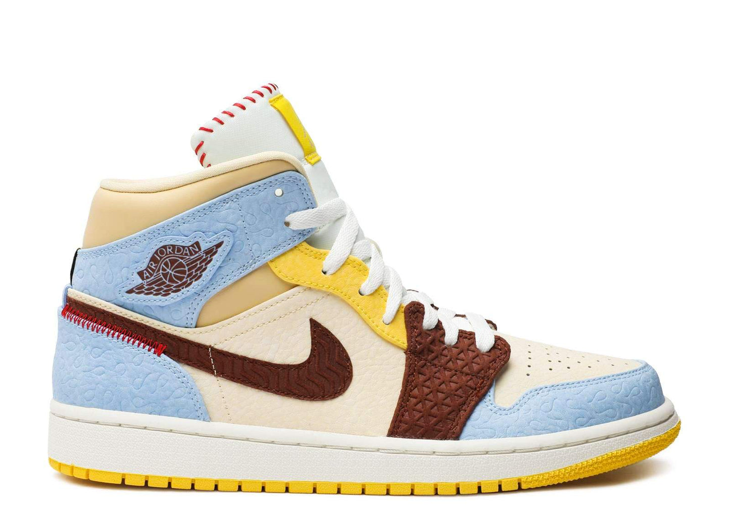 Maison Chateau Rouge x Air Jordan 1 Mid SE ‘Fearless’ Unfading Sneaker...