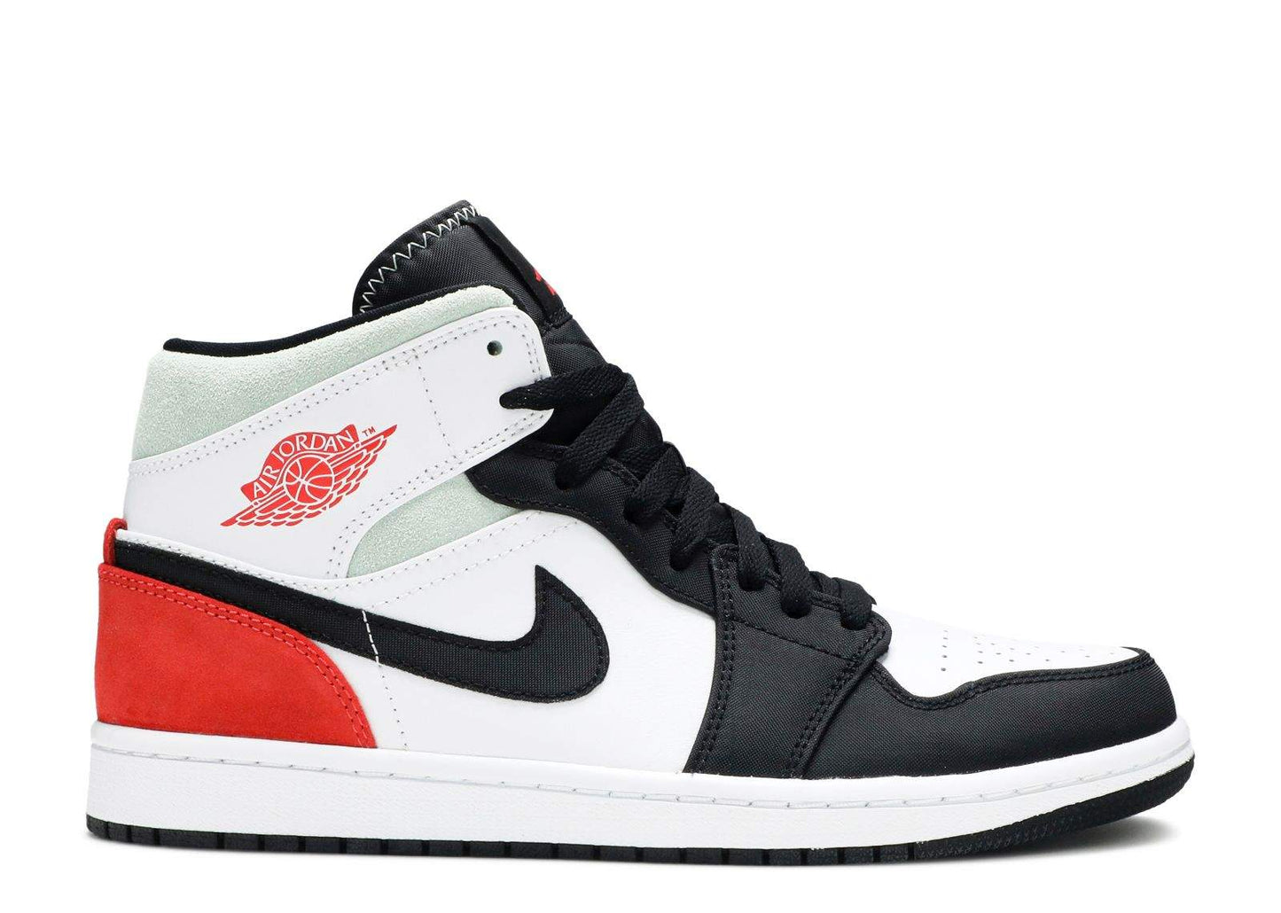 Air Jordan 1 Mid SE ‘Red Black Toe’ Revered Footwear Sneakers - Retro Runner