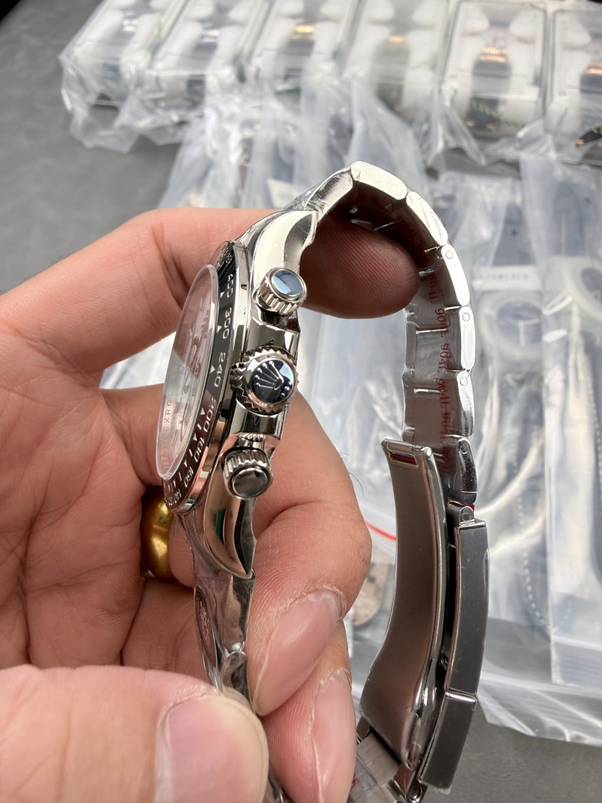 Rolex 25 Daytona 40mm Silver Black White High Verison