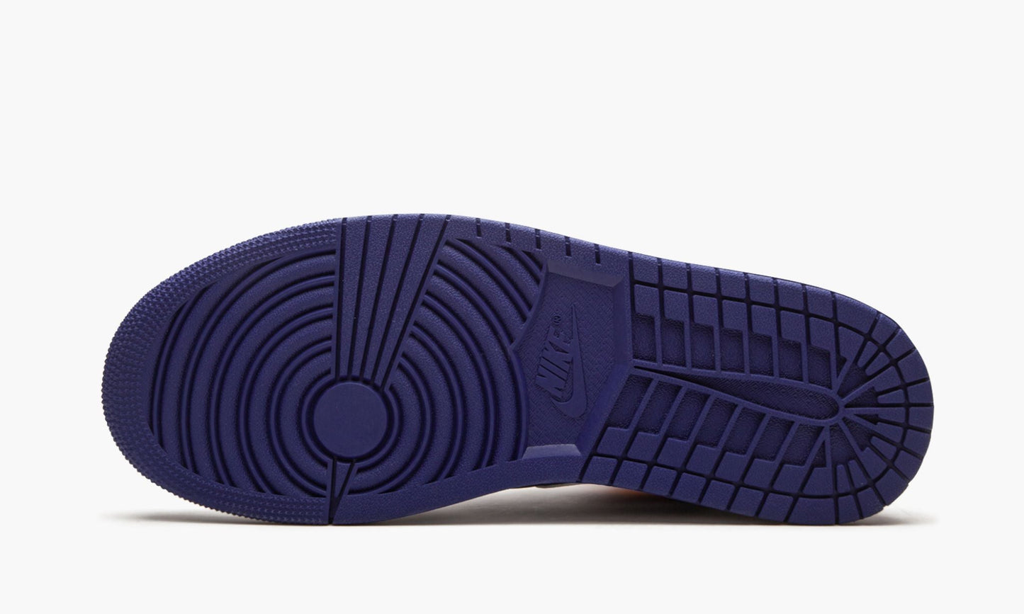 Air Jordan 1 Mid “Royal Blue / Laser Orange” Sneakers - Fresh Drop