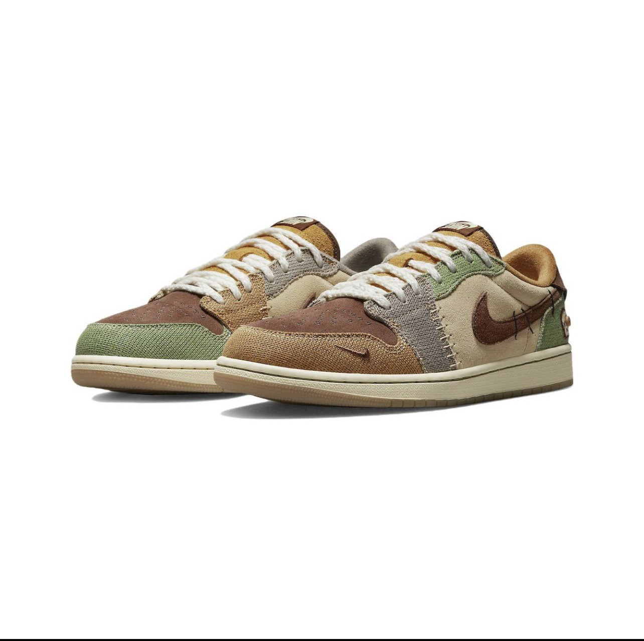 Air Jordan 1 Retro Low OG Zion Wiliamson Vodoo Sneakers - Modern Classic