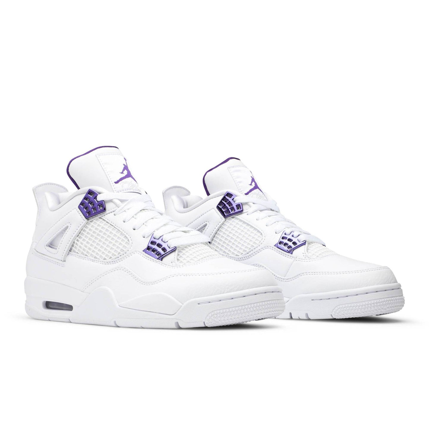 Air Jordan 4 Retro ‘Purple Metallic’ CT8527-115 Sneakers - Court Icon