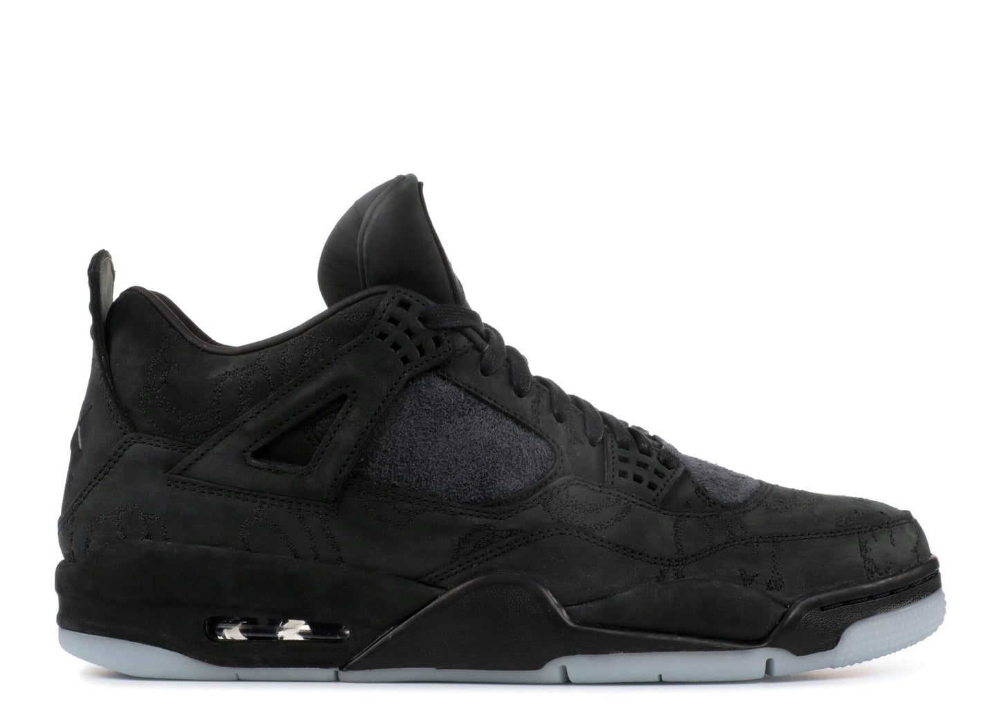 Air Jordan 4 x KAWRS Black Sneakers - Signature Series | Trending Sneakers