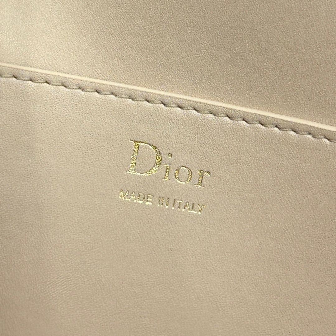 Dior 2026 Medaillon Envelope Bag 20.5cm Calfskin 158554