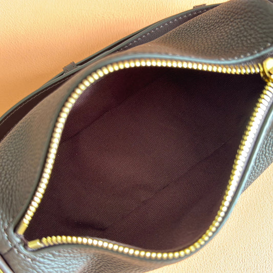 Gucci 2026 Half Horsebit Bag 19.5cm Brown Chocolate Cowhide 277448