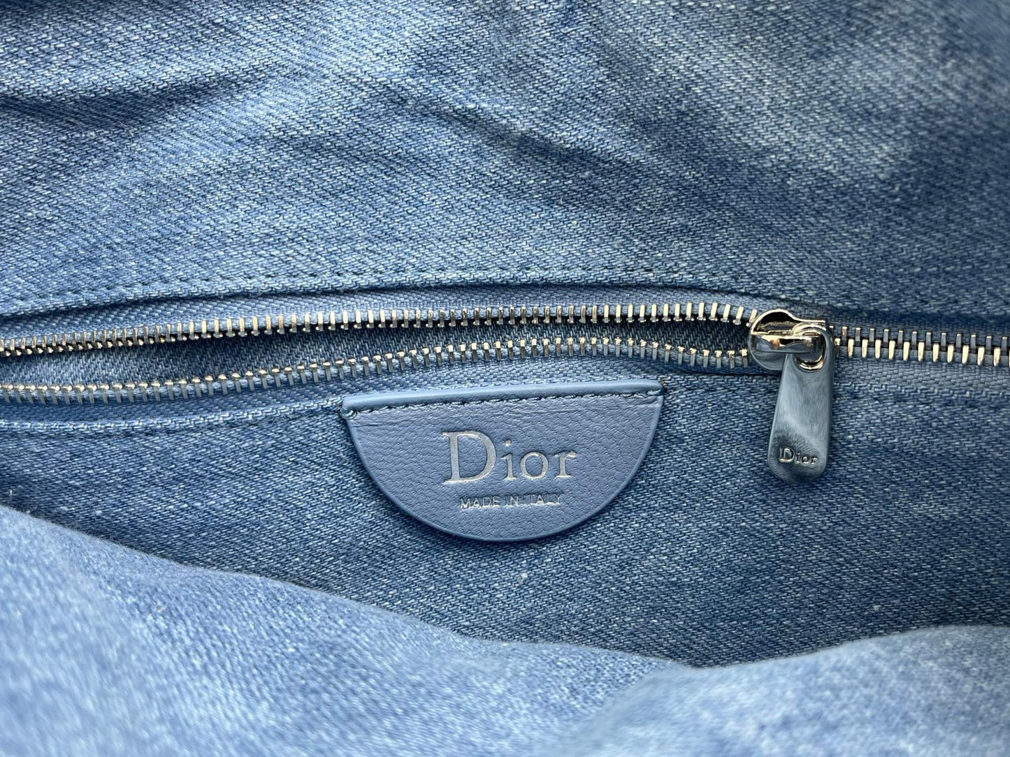 Dior 2026 Milly-La-Foret Bag 33cm Denim and Lambskin 158107