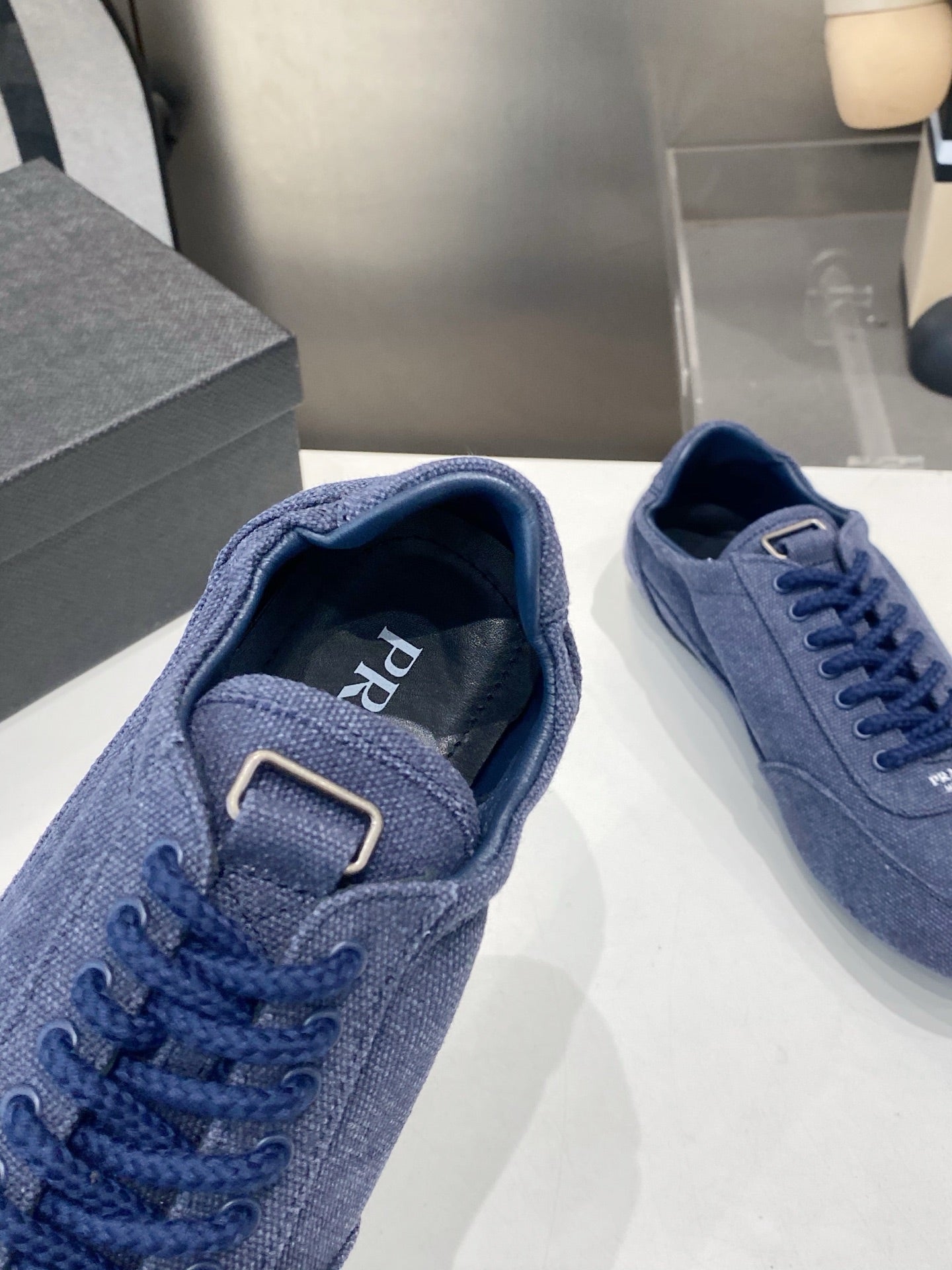 PRA 26S Casual Sneaker Dark Blue Canvas 628551