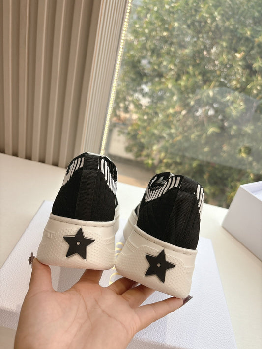 CD 26s Sneaker 45 Black Canvas Cowhide 648333