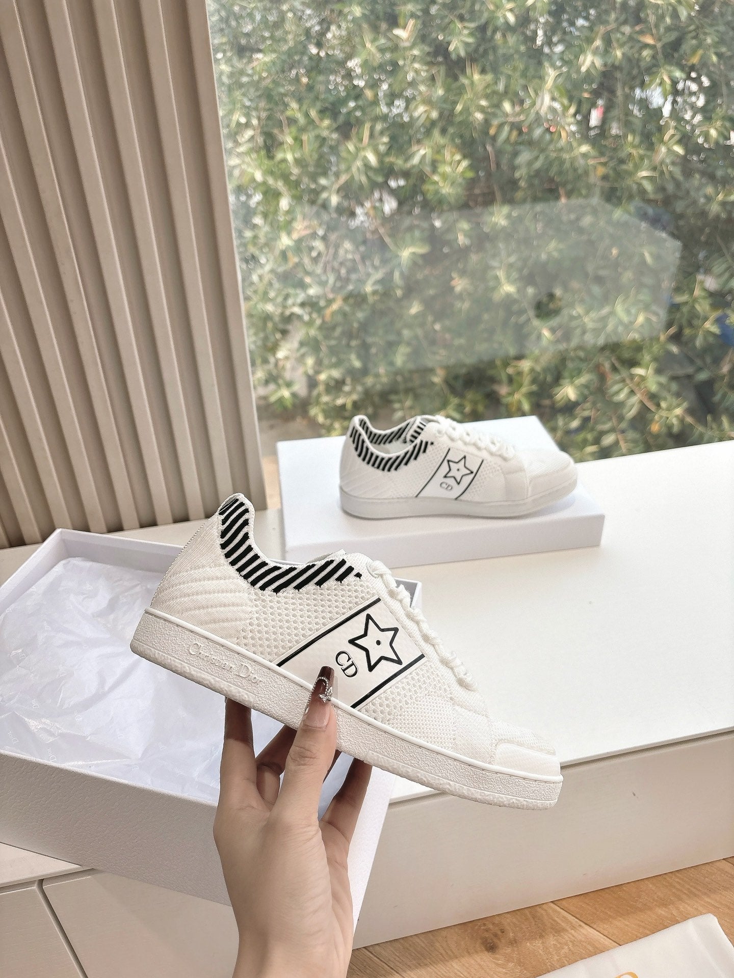 CD 26s Sneaker White Cowhide 648336