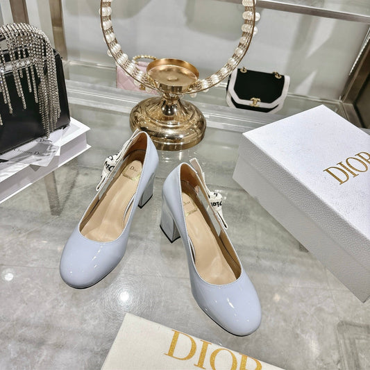 CD 26 Lolita High-Heeled 85 Baby Blue Patent Leather 679732