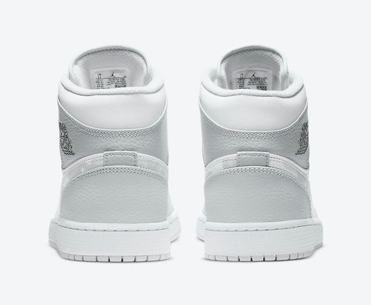 Jordan 1 Mid White Camo Sneakers - Signature Series | Must-Cop