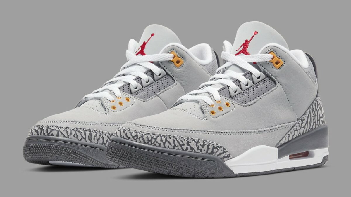 Jordan 3 Retro Cool Grey 2021 Sneakers - All-Day Comfort