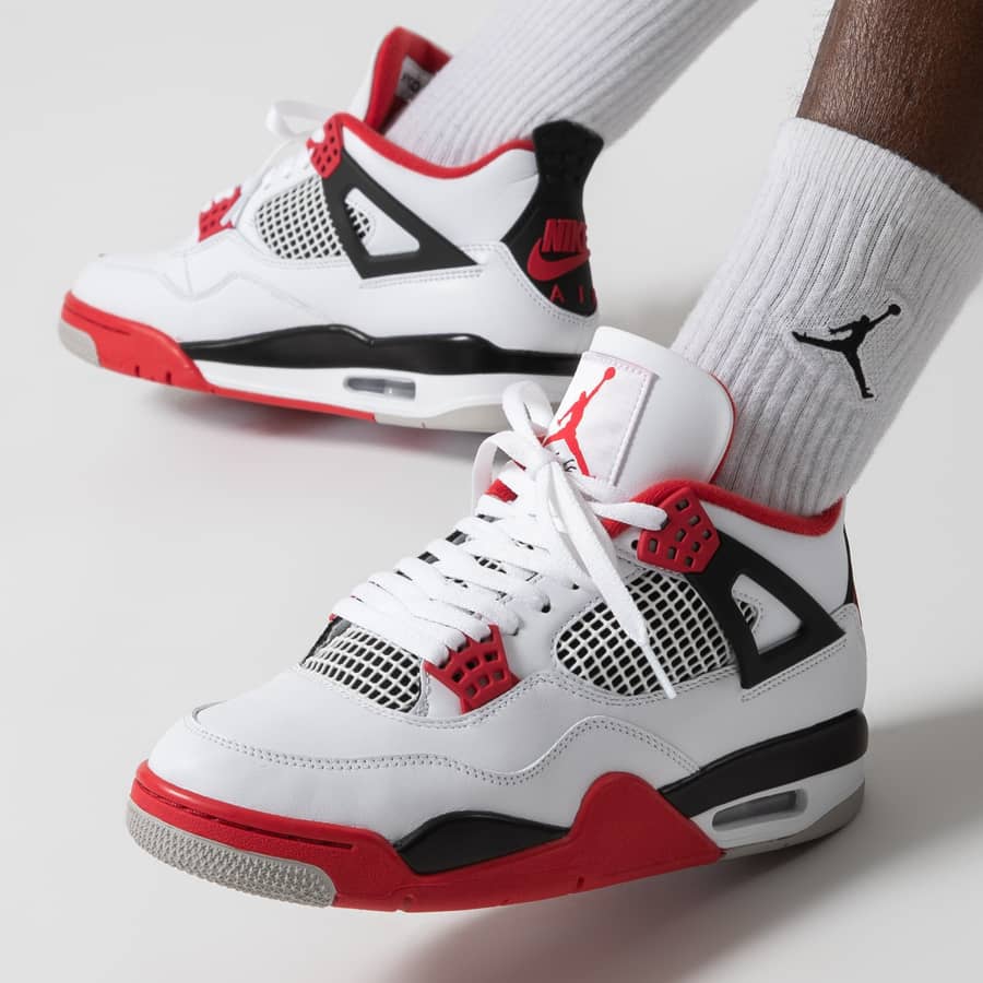 Jordan 4 Fire Red 2020 Sneakers - Limited Edition | Collector's Pick