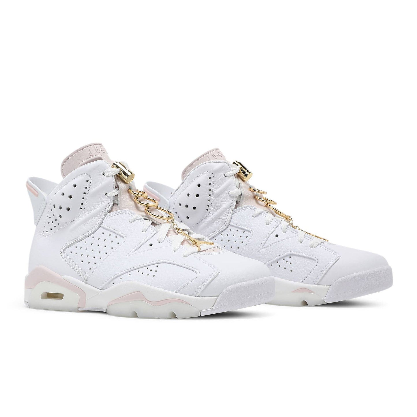Wmns Air Jordan 6 Retro ‘Gold Hoops’ DH9696-100 Sneakers - Prime Pick