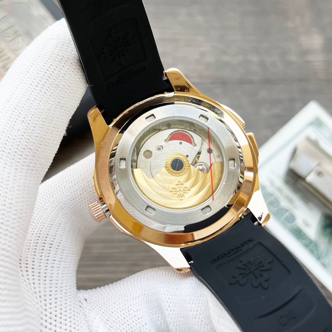 NAUTILUS TRAVELTIME BLACK CASE 42MM