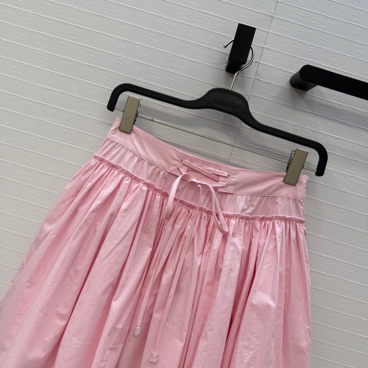 Loew Tiered Tulle Skirt Pink in Cotton 381558
