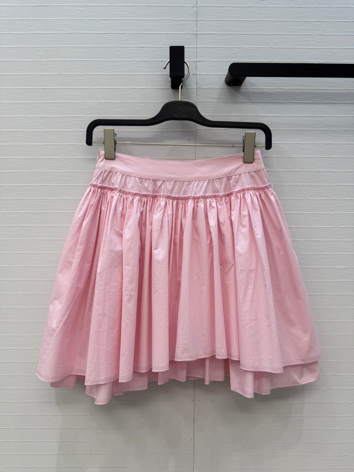 Loew Tiered Tulle Skirt Pink in Cotton 381558