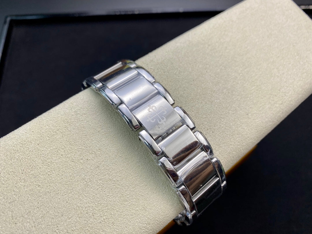 PATEK Twenty-Four 25.5mm Silver White Dial