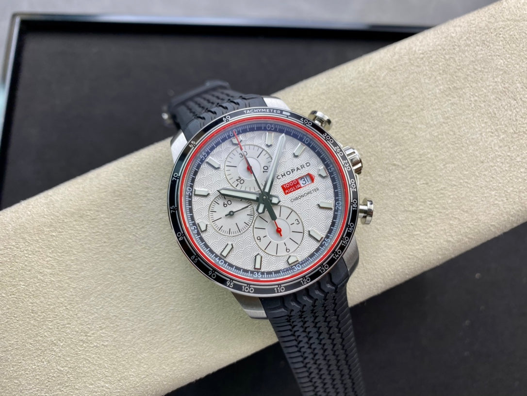 Mille Miglia 44mm White Dial