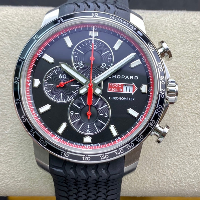 Mille Miglia 44mm Gold Black Dial