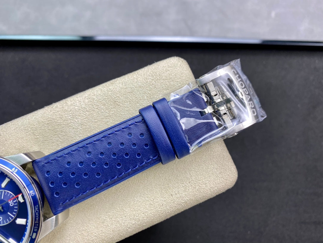Mille Miglia 44mm Blue Leather