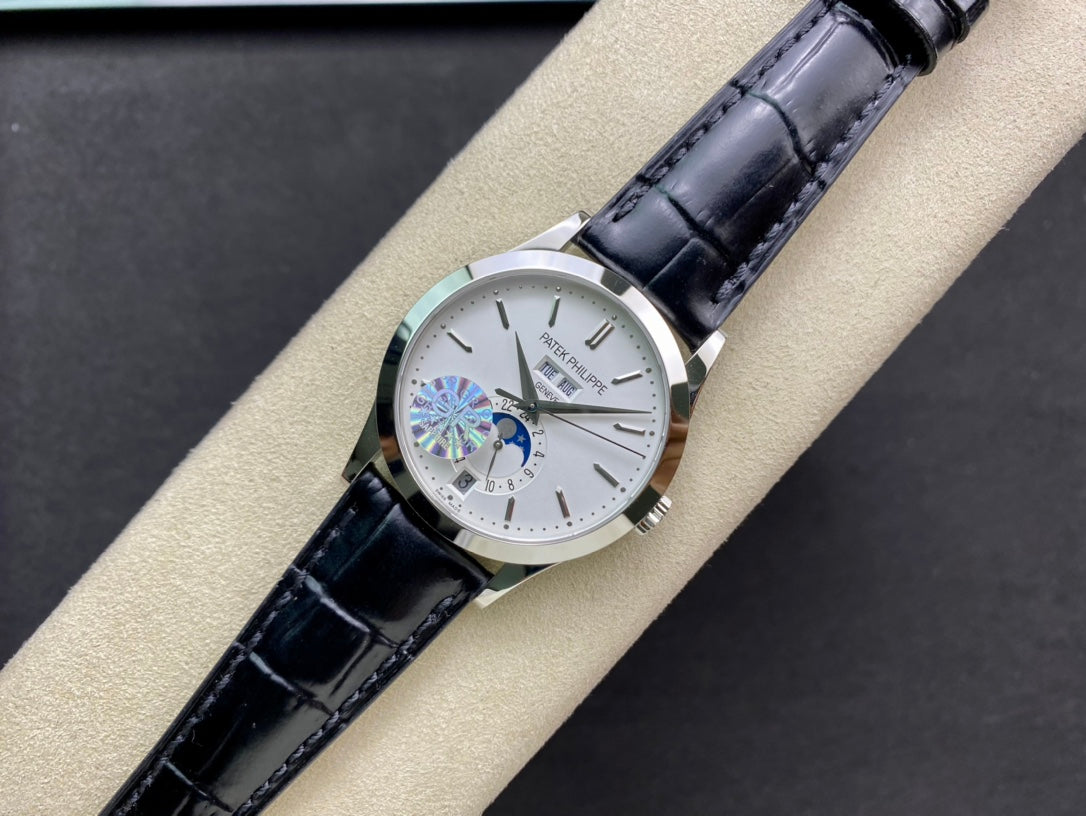 PATEK Annual Calendar 38.5mm White Dial