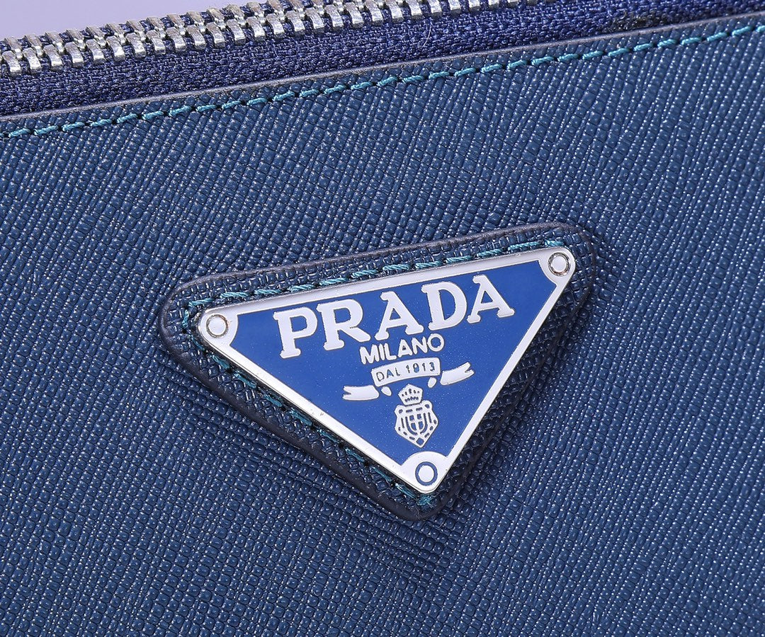 Prada 2026 Saffiano Document Case 24cm Calfskin