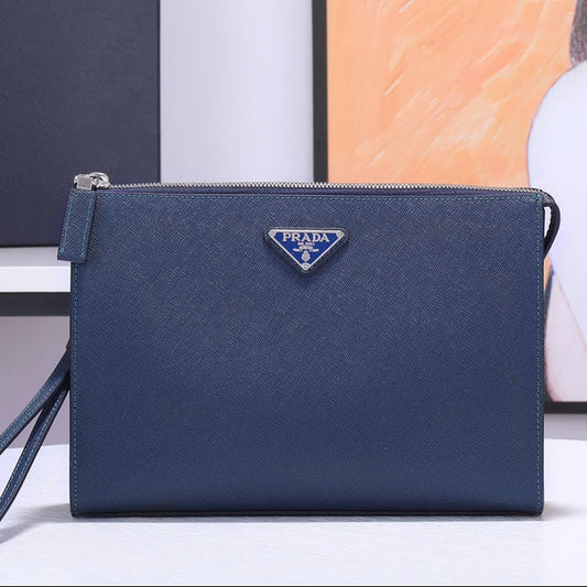 Prada 2026 Saffiano Document Case 24cm Calfskin