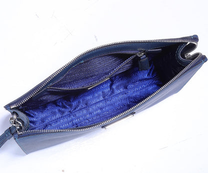 Prada 2026 Saffiano Document Case 24cm Calfskin