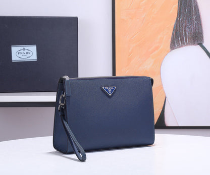 Prada 2026 Saffiano Document Case 24cm Calfskin