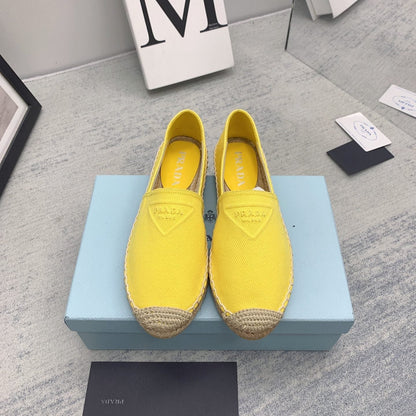 Prada 2026 Loafers Canvas Rope Sole 731191