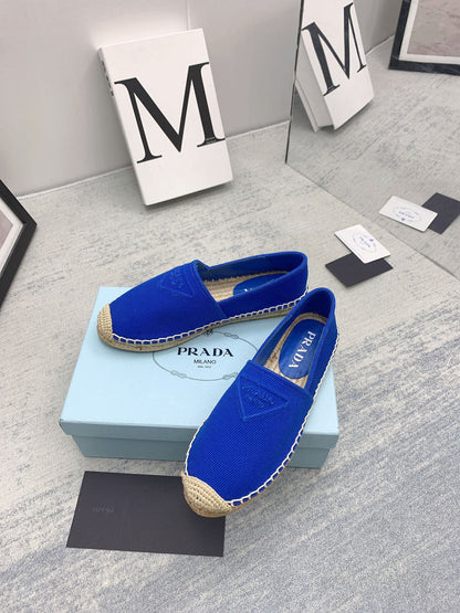 Prada 2026 Loafers Canvas Rope Sole 731191