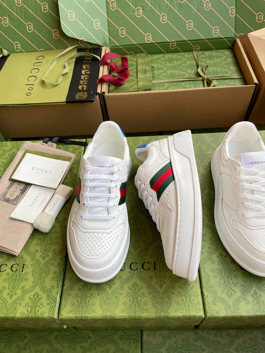 GG 26 Sneaker White Blue Calfskin 632887