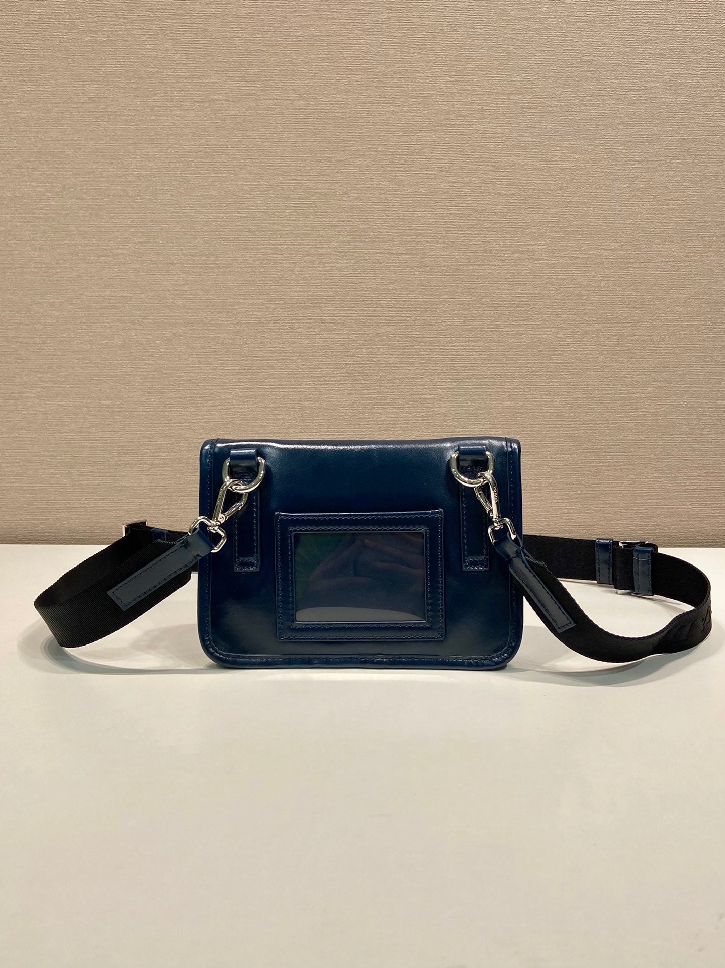 Prada 2026 Smartphone Case 18cm Denim Leather 282792