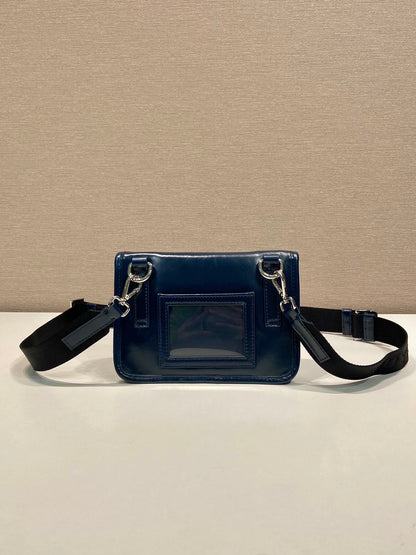 Prada 2026 Smartphone Case 18cm Denim Leather 282792
