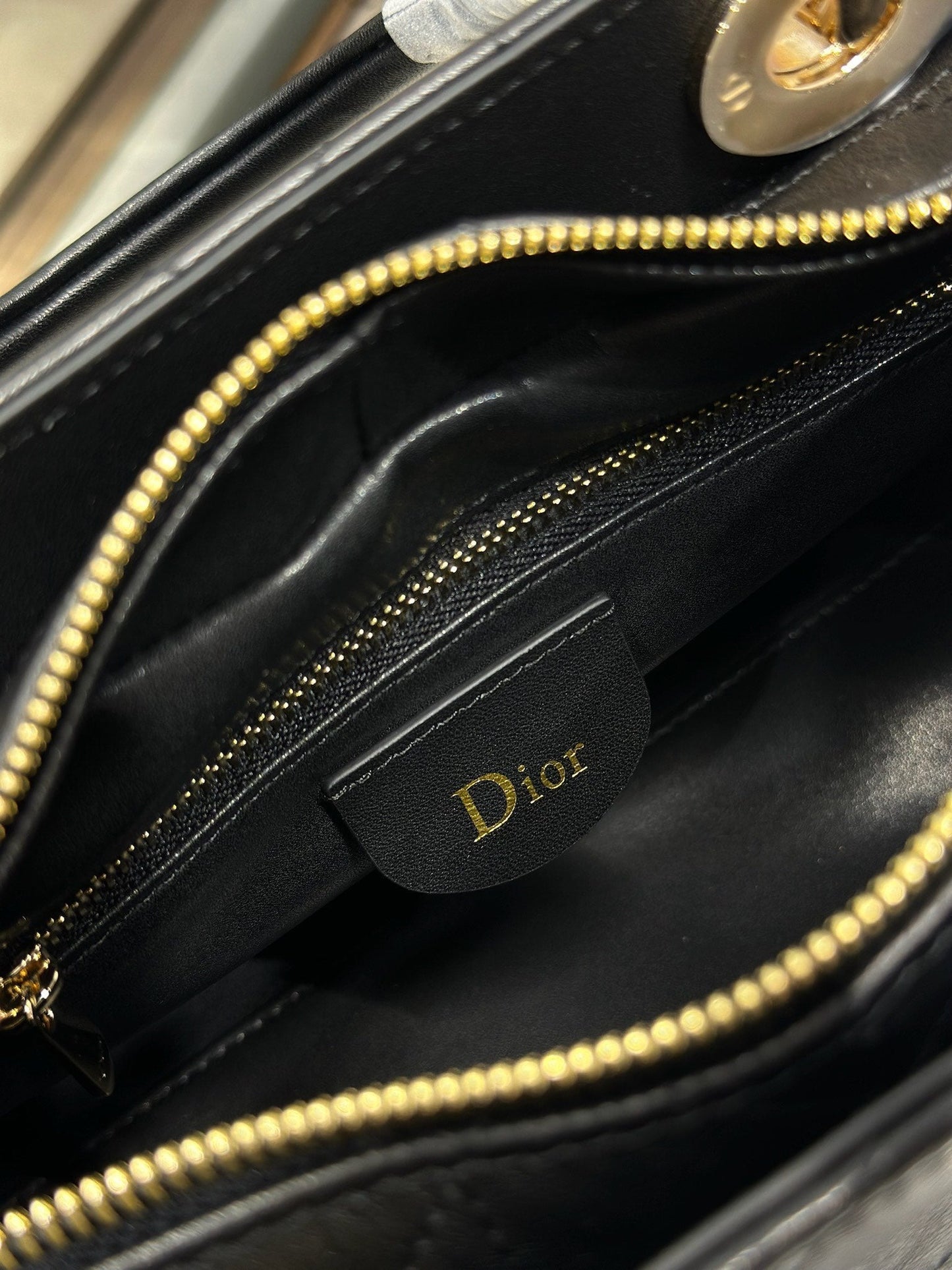 Dior 2026 Lady Bag 27cm Black Leather