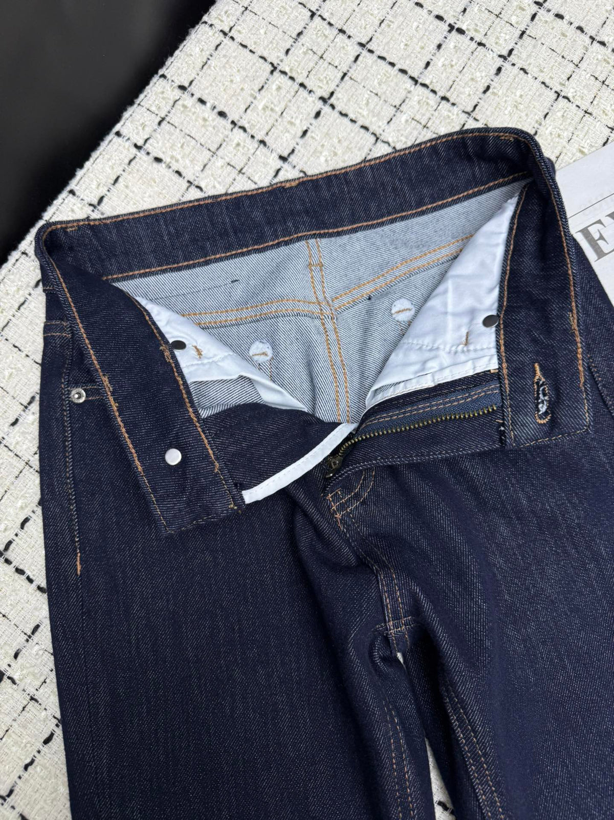 Loewe Flared Jeans Embroidered Logo Applique 404881