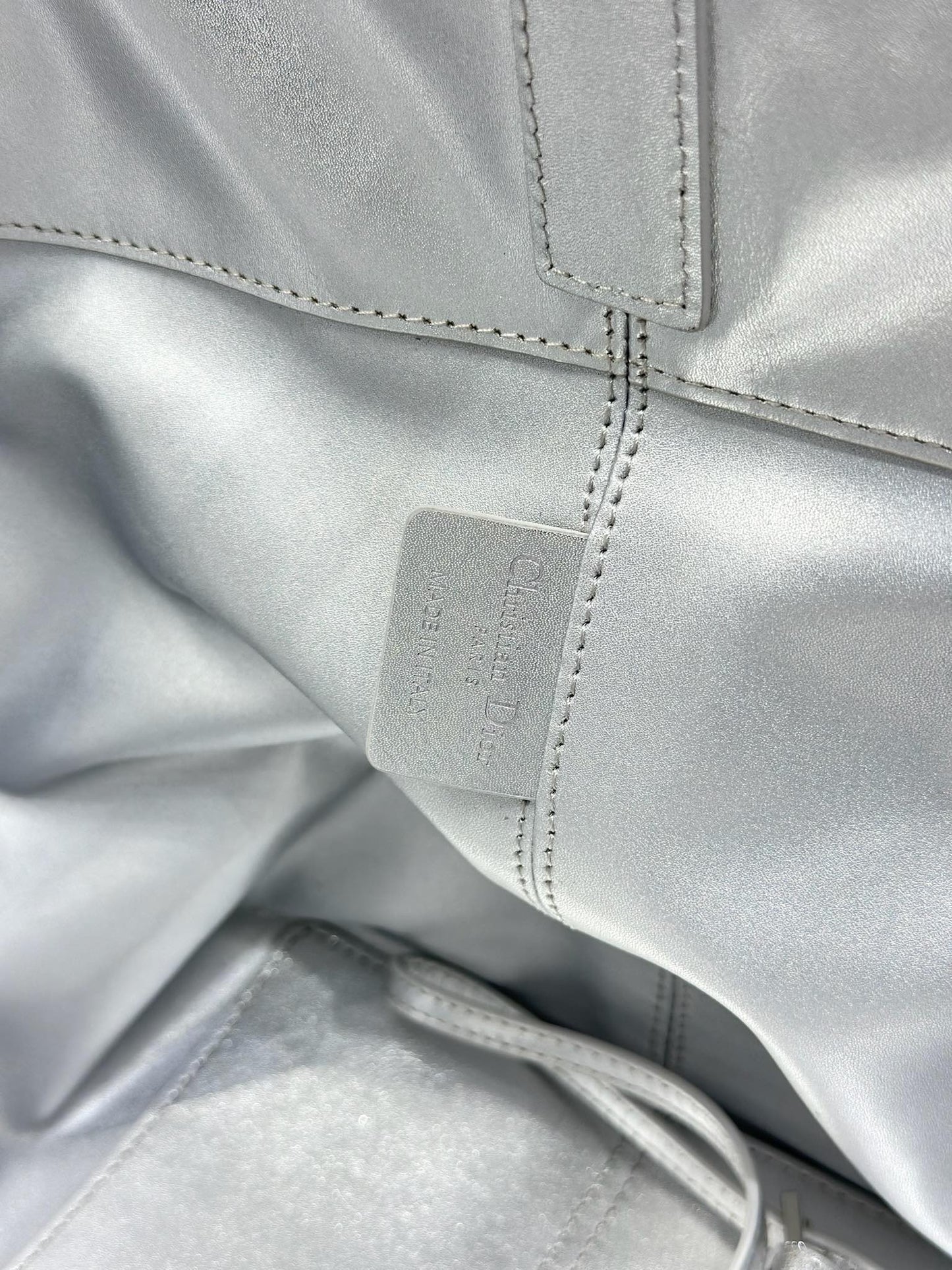 Dior 2026 Toujours Bag Silver Calfskin 288544