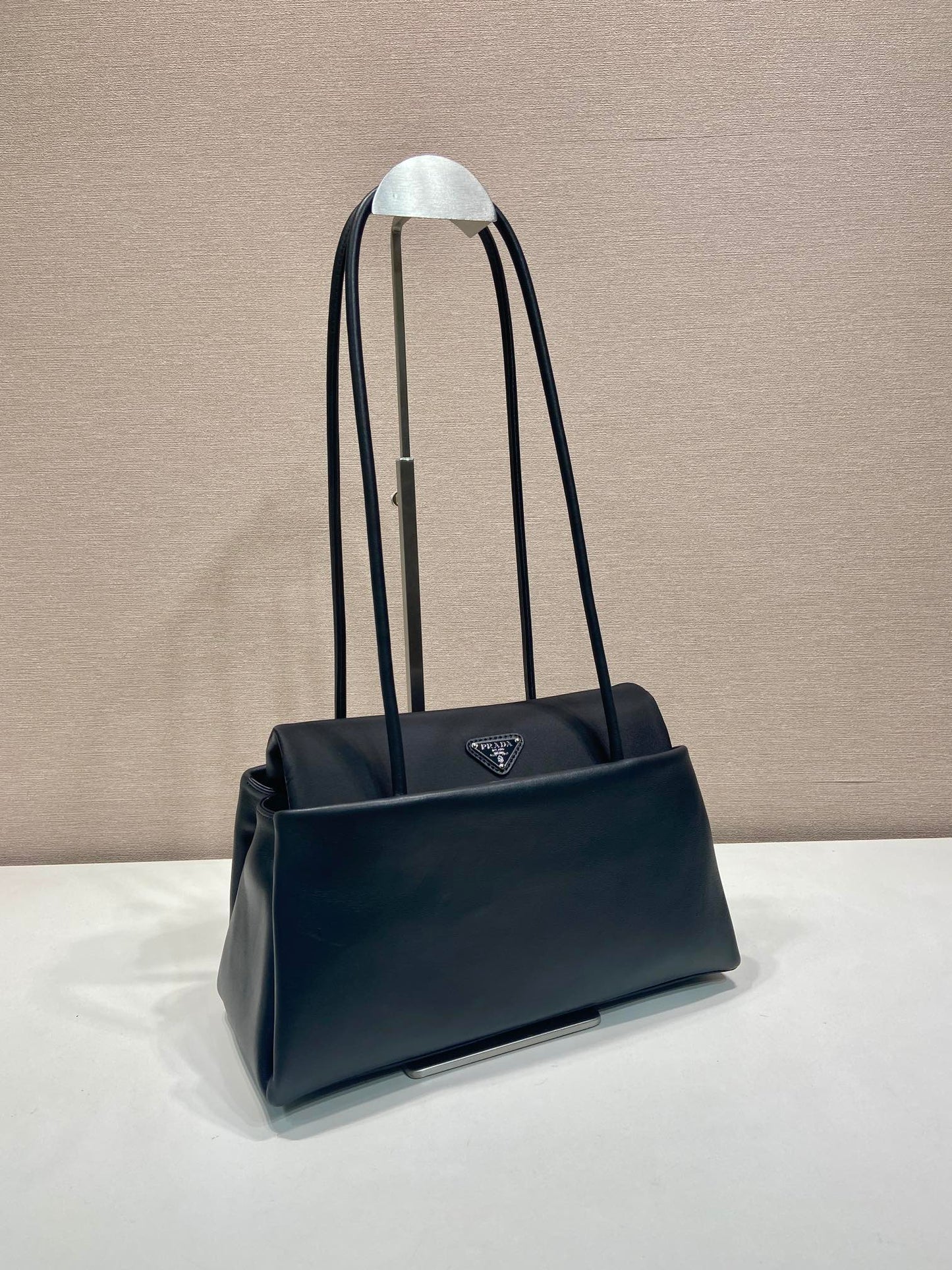 Prada 2026 Passage Bag 28cm Black Leather 282812