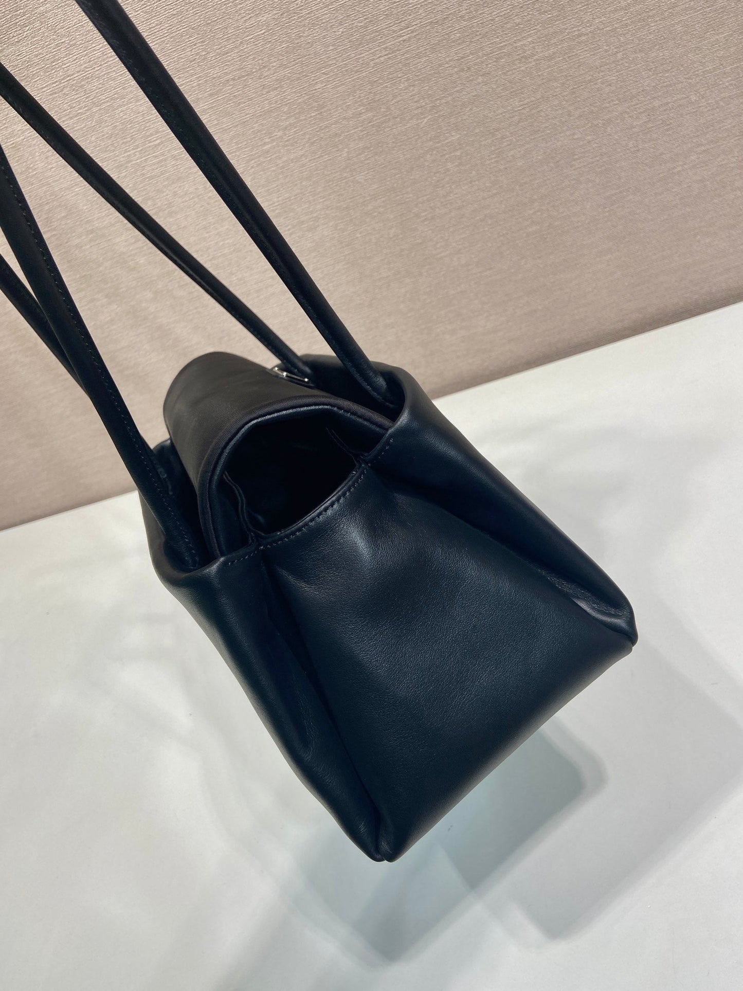 Prada 2026 Passage Bag 28cm Black Leather 282812