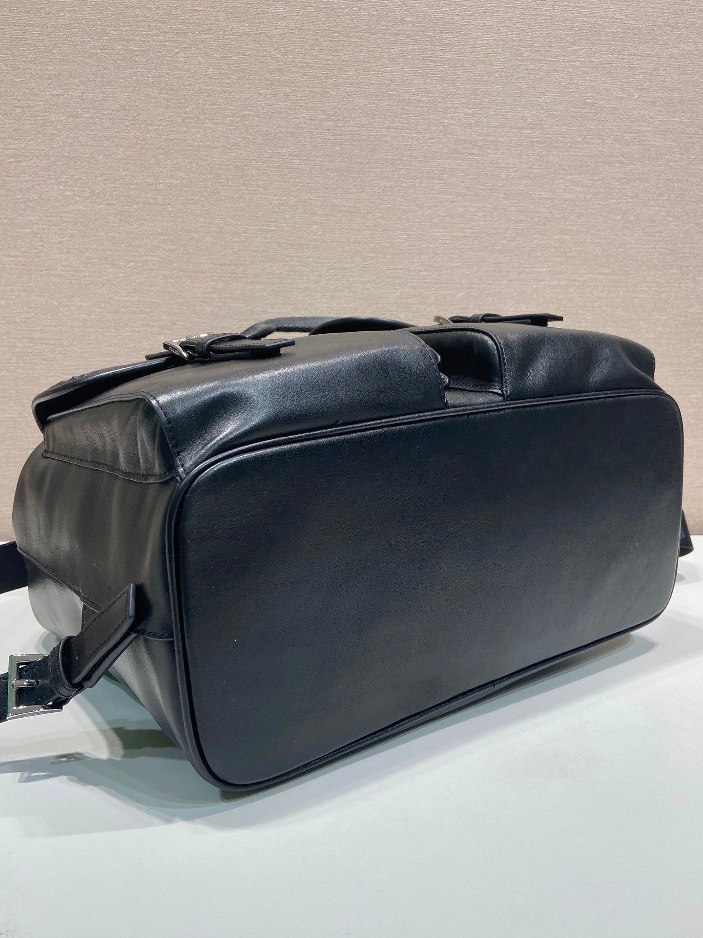 Prada 2026 Backpack 39cm Black Lambskin 351845