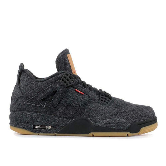 Levi’s x Air Jordan 4 Retro ‘Black Denim’ Everlasting Sneaker Sneakers - Stre...