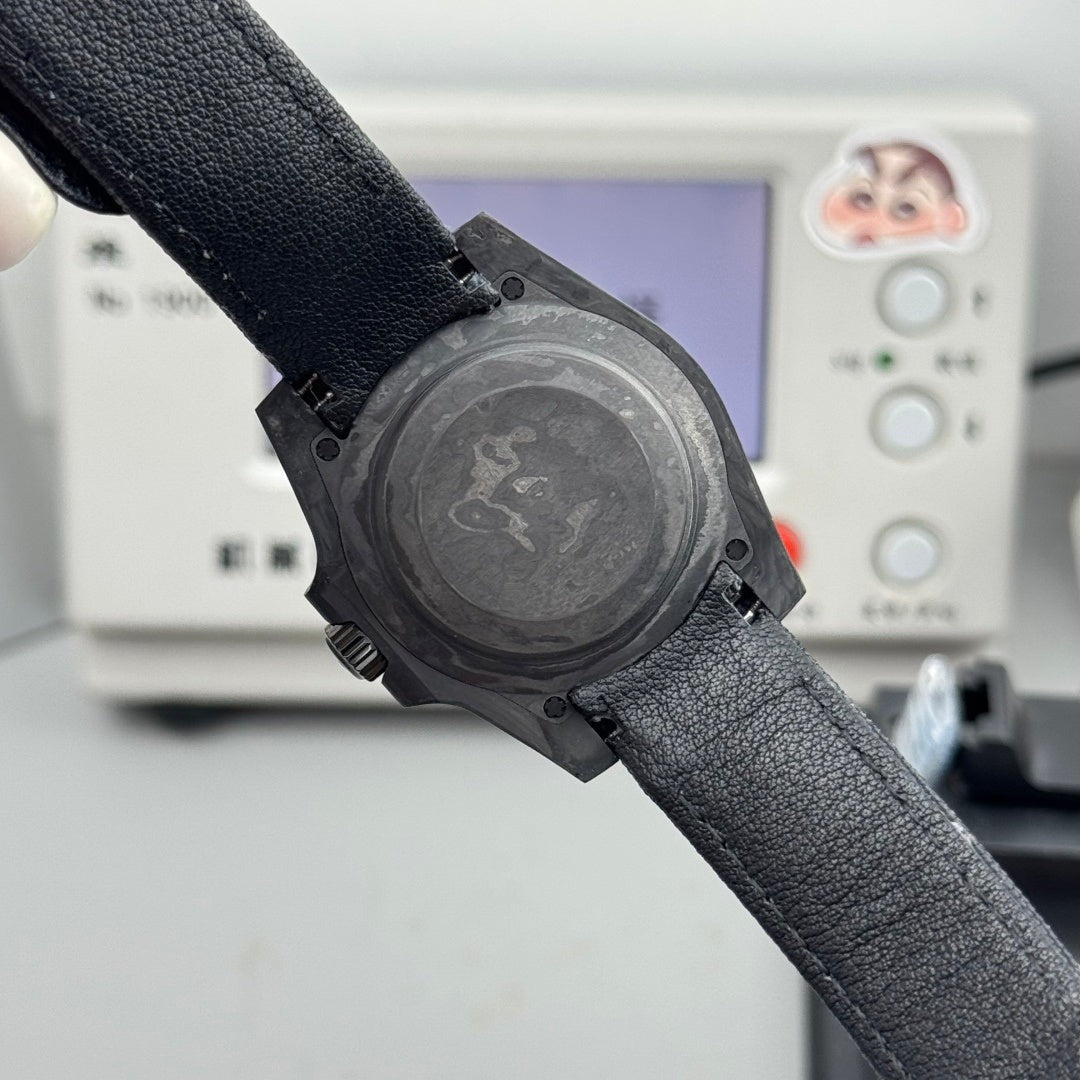 Rolex Submariner Date Custom Carbon Black Green Dial