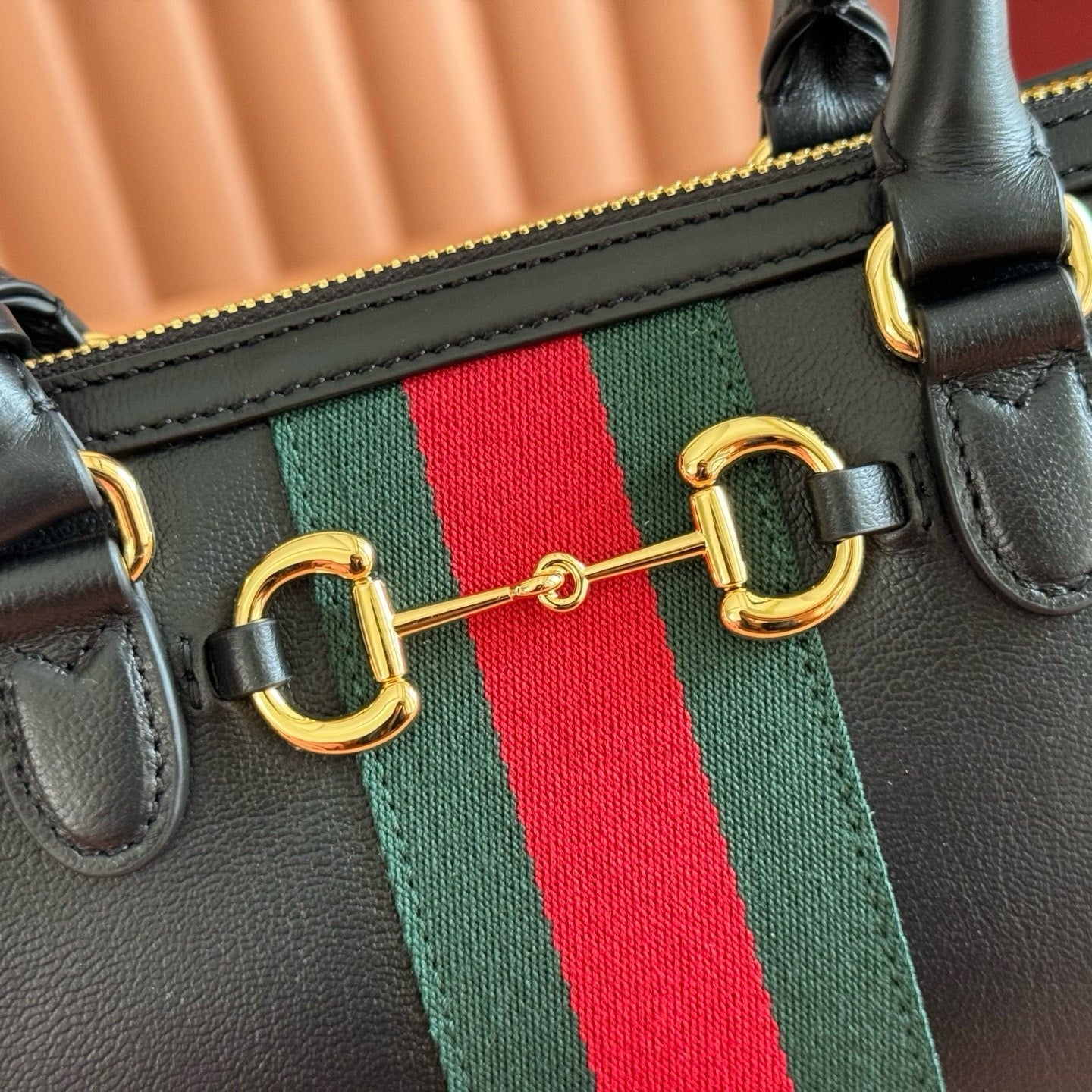 Gucci 2026 Borsetto Boston Bag 28cm Black Leather
