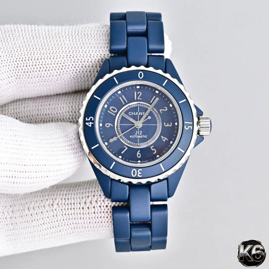 Chanel J12 Caliber 12.2 Blue Ceramic Watch