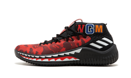 DAME4 Bape "Red Shark ABC Camo" AP9976