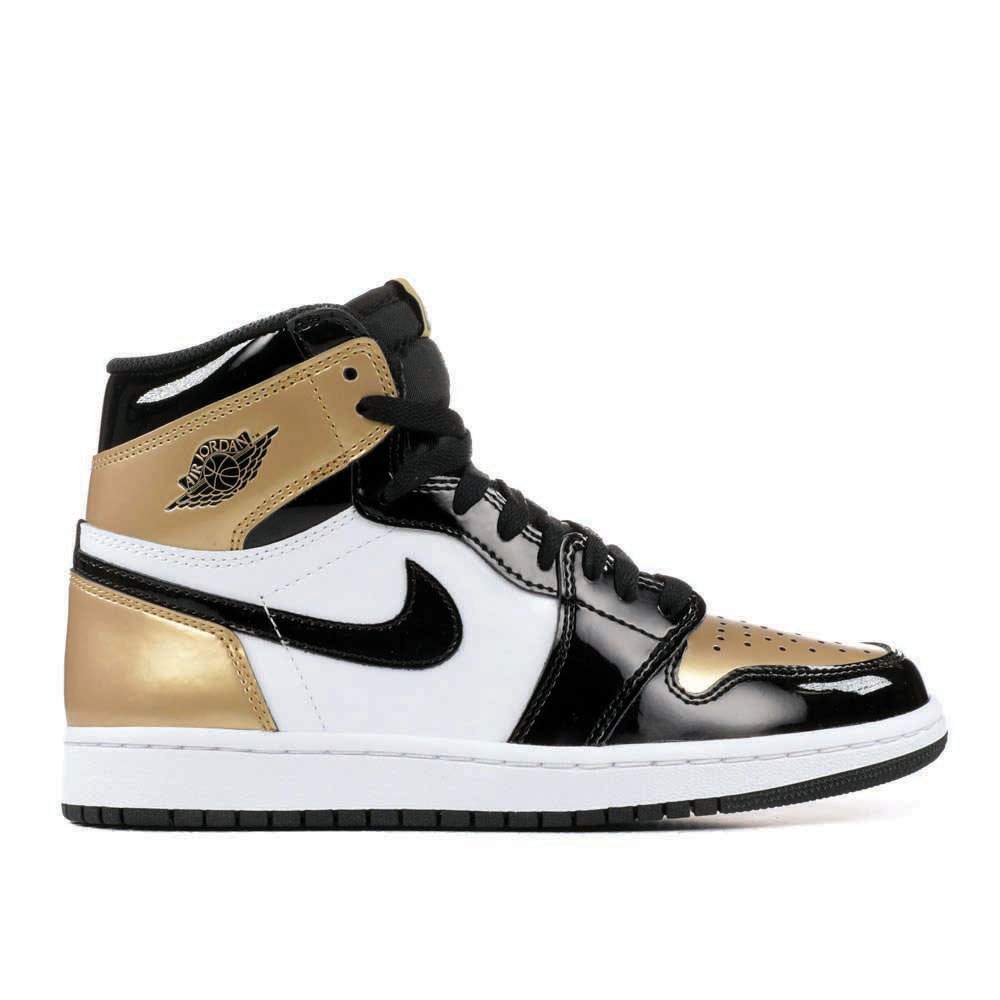 Air Jordan 1 Retro High OG NRG ‘Gold Toe’ Revered Footwear Sneakers - Collect...