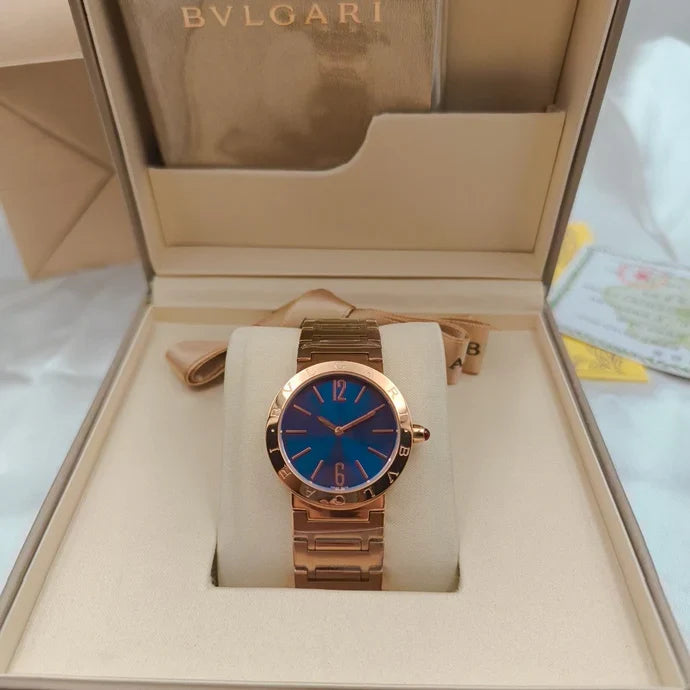 BVLGARI 33mm Pink Gold Case