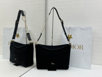 Dior 2026 Diorly Bag 28cm Suede Calfskin