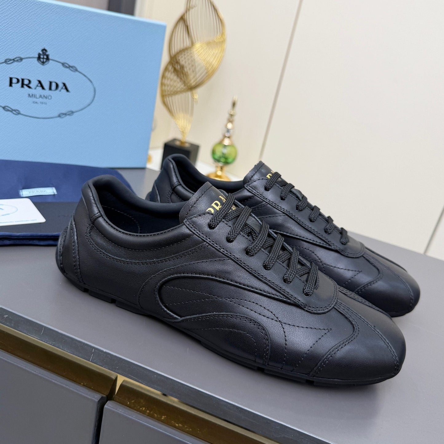 Prada 2026 Casual Sneakers Cowhide 732930